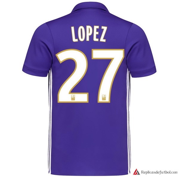 Camiseta Marsella Tercera equipación Lopez 2017-2018